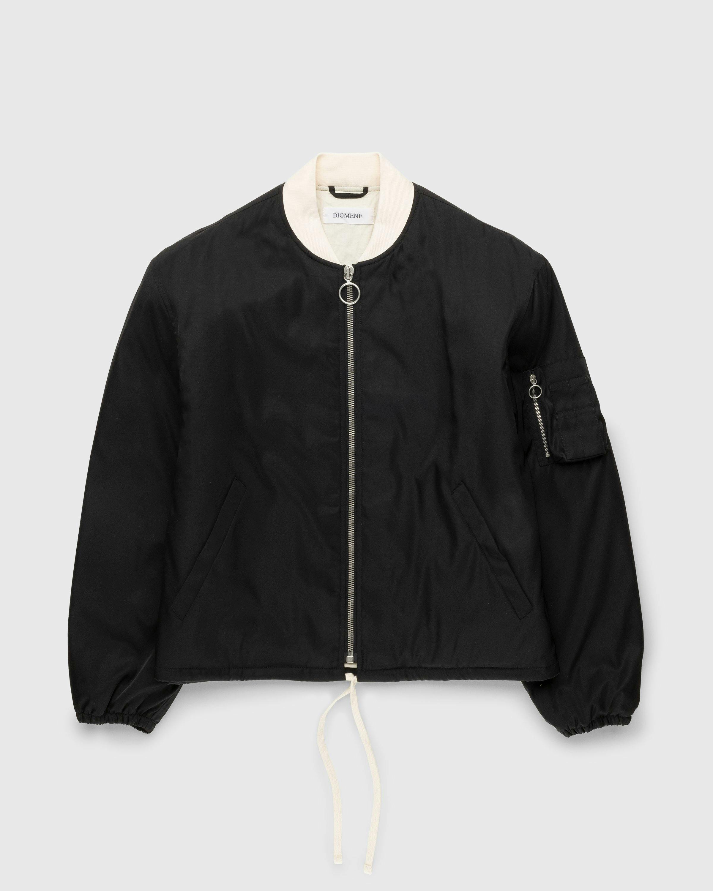 Diomene by Damir Doma - Nylon Bomber Jacket Meteorite - Clothing - Black - Image 1