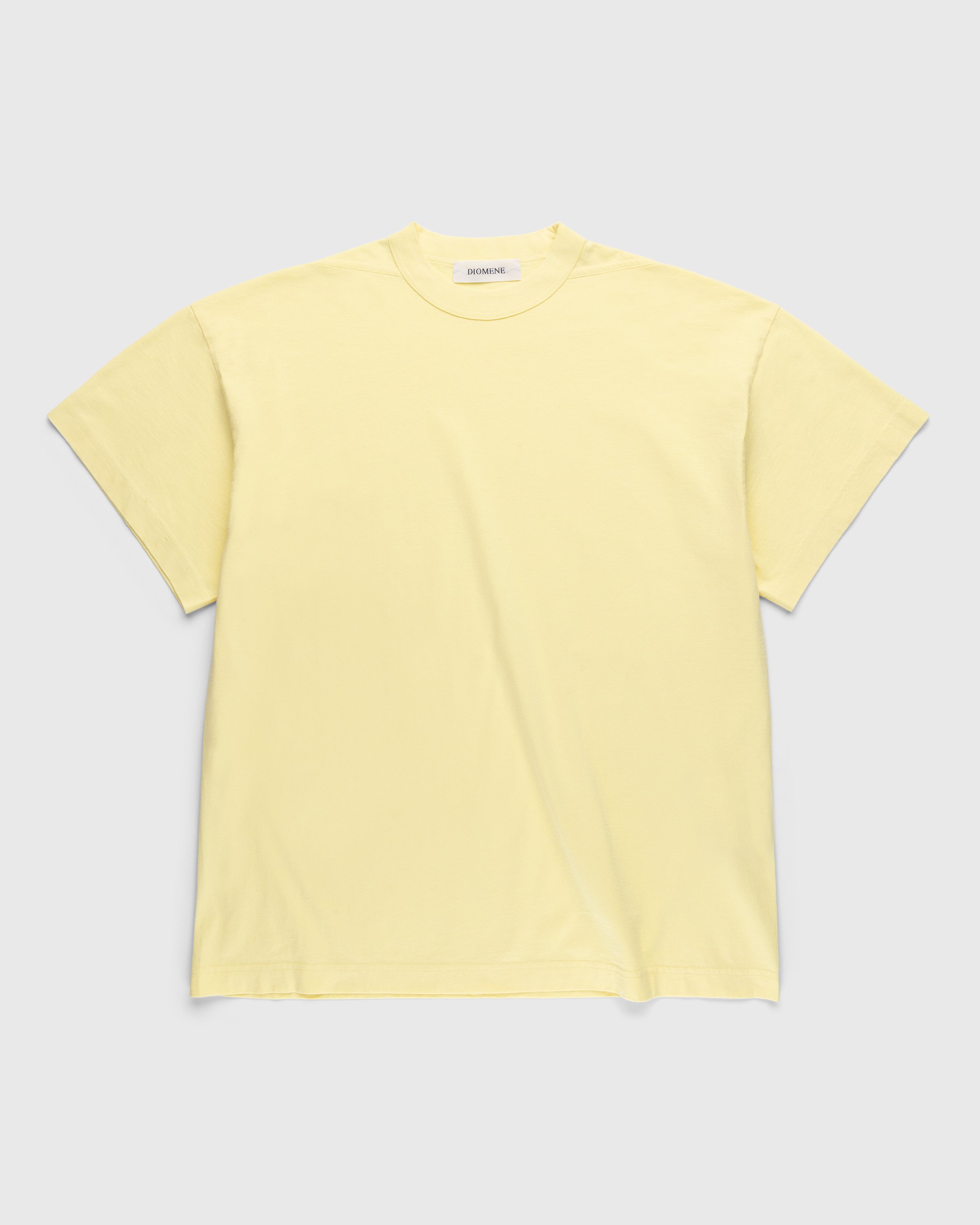 Diomene by Damir Doma - Cotton Crewneck T-Shirt Lemonade - Clothing - Yellow - Image 1