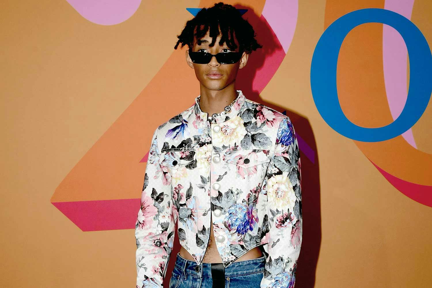 Jaden Smith Wears Mismatched Sneakers and Louis Vuitton x Supreme