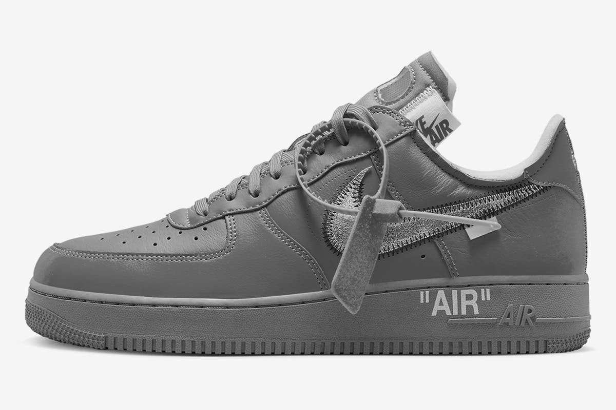 The 'Black/White' Off-White x Nike Air Force 1 Is Almost Here