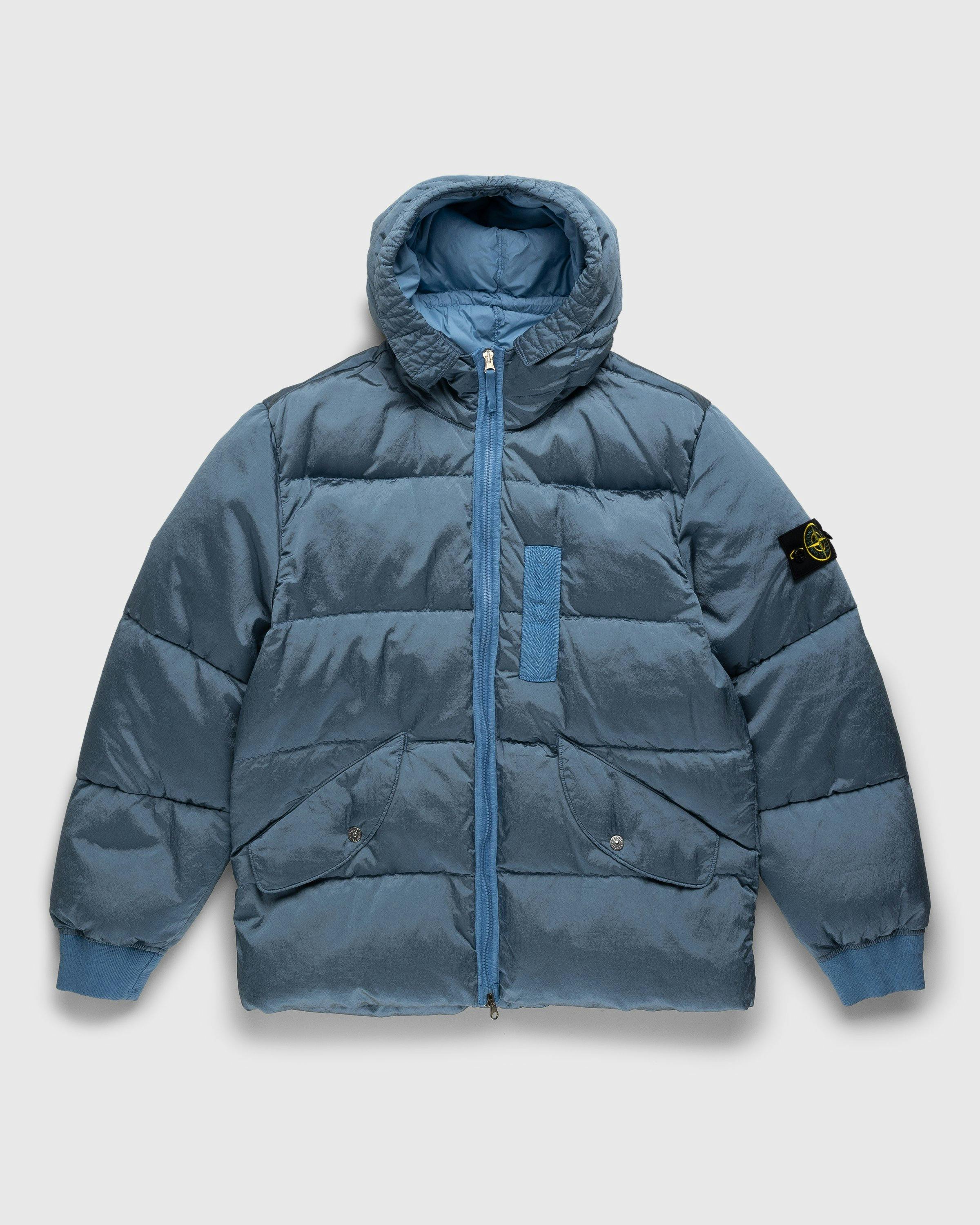 Stone Island - Nylon Metal Down Jacket Blue - Clothing - Blue - Image 1