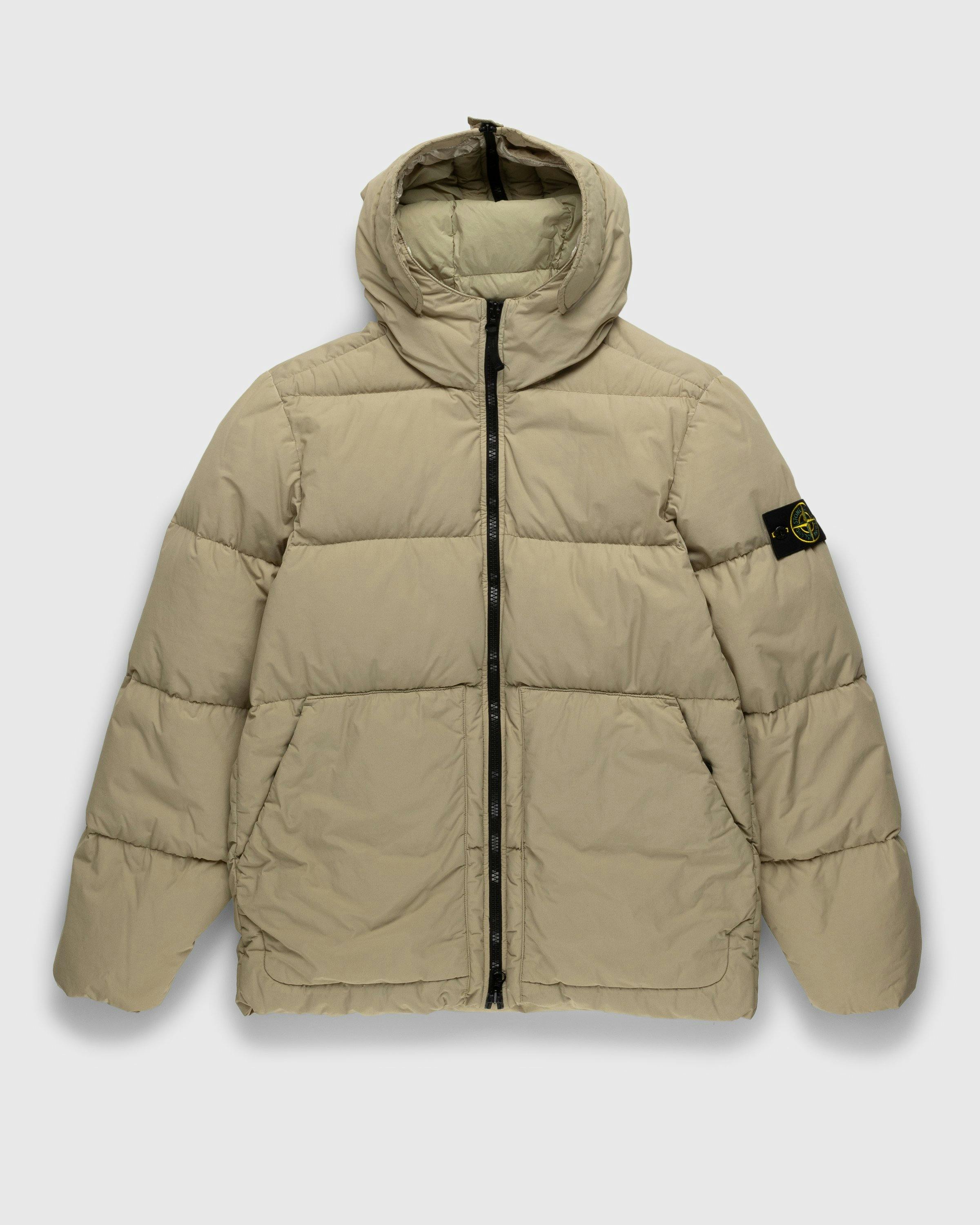 Stone Island - Naslan Light Watro Down Jacket Beige - Clothing - Beige - Image 1