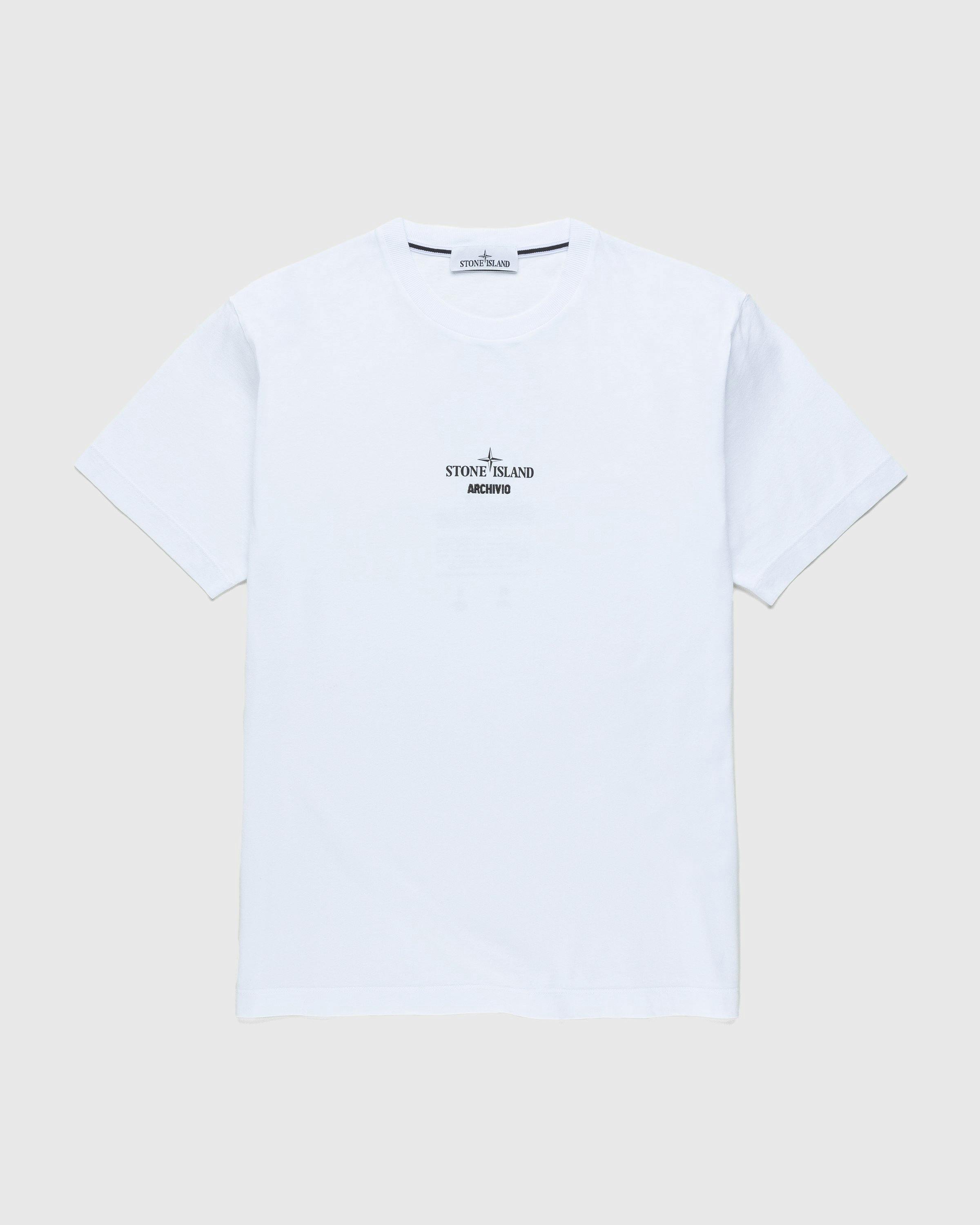 Stone Island - Archivio T-Shirt White - Clothing - White - Image 1