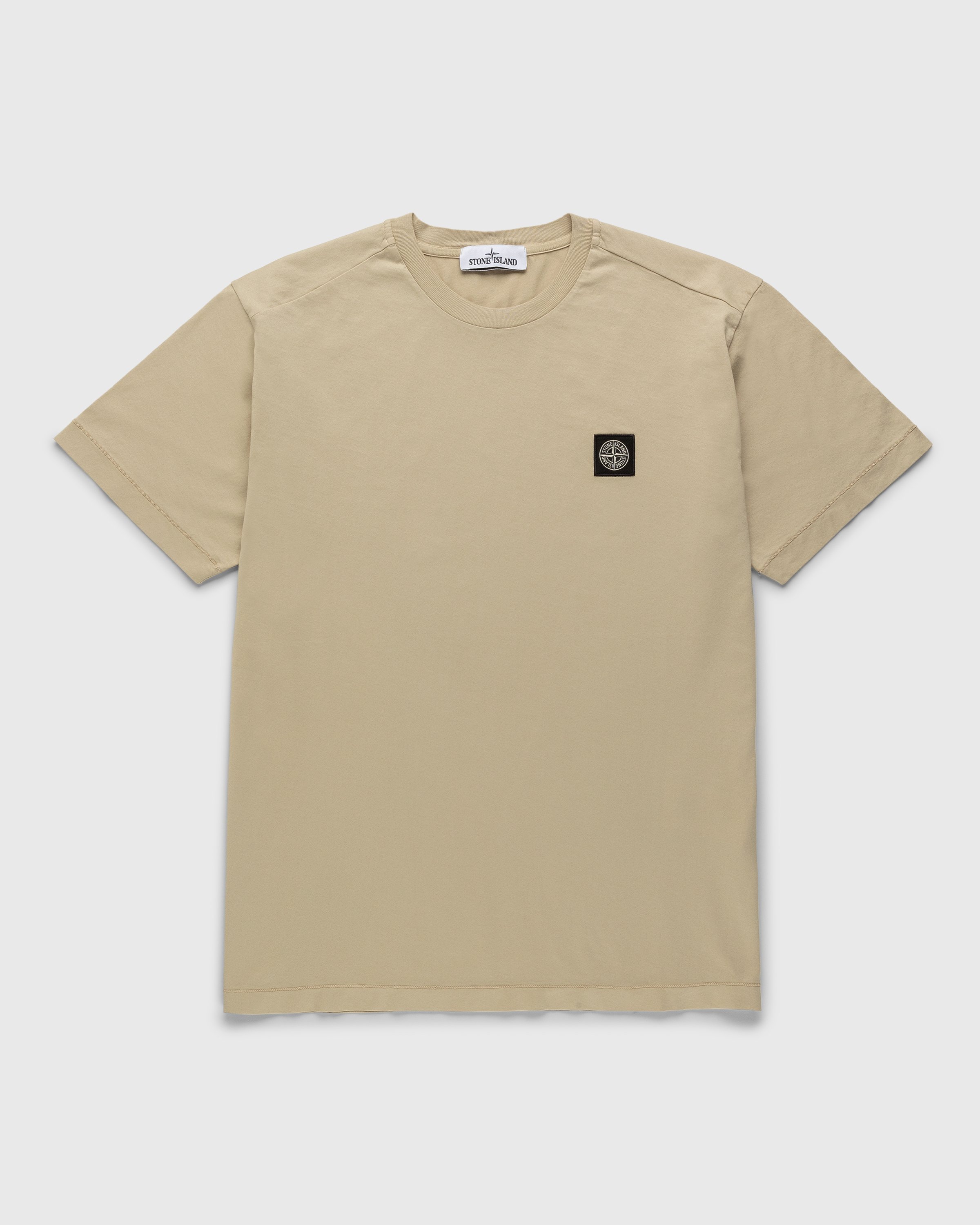 Stone Island - Garment-Dyed T-Shirt Beige - Clothing - Beige - Image 1