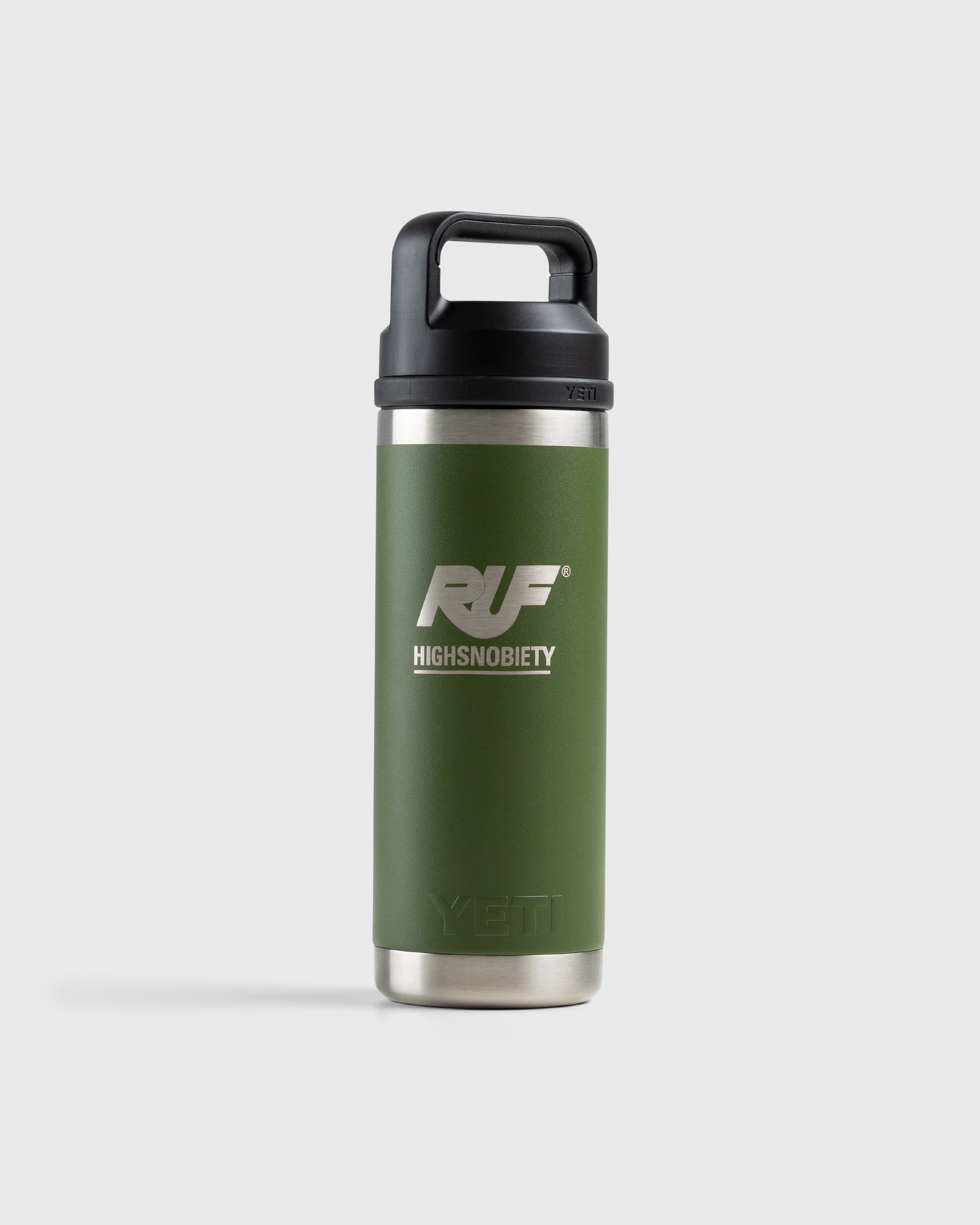 RUF x Highsnobiety - Yeti Rambler 18 oz. Bottle Olive - Lifestyle - Green - Image 1