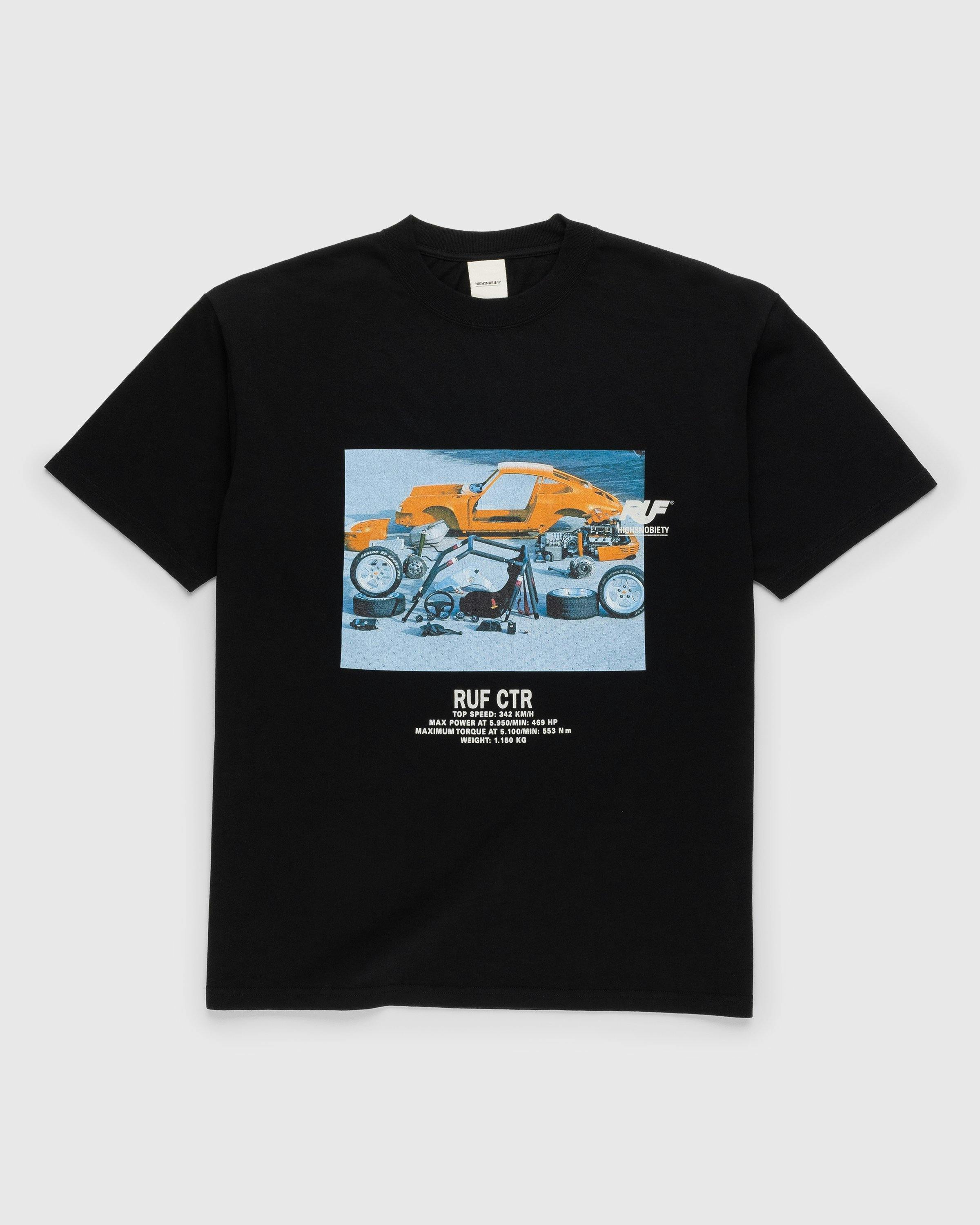 RUF x Highsnobiety - CTR T-Shirt Black - Clothing - Black - Image 1