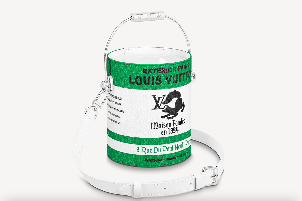 This exclusive Louis Vuitton Paint Can is anything but a