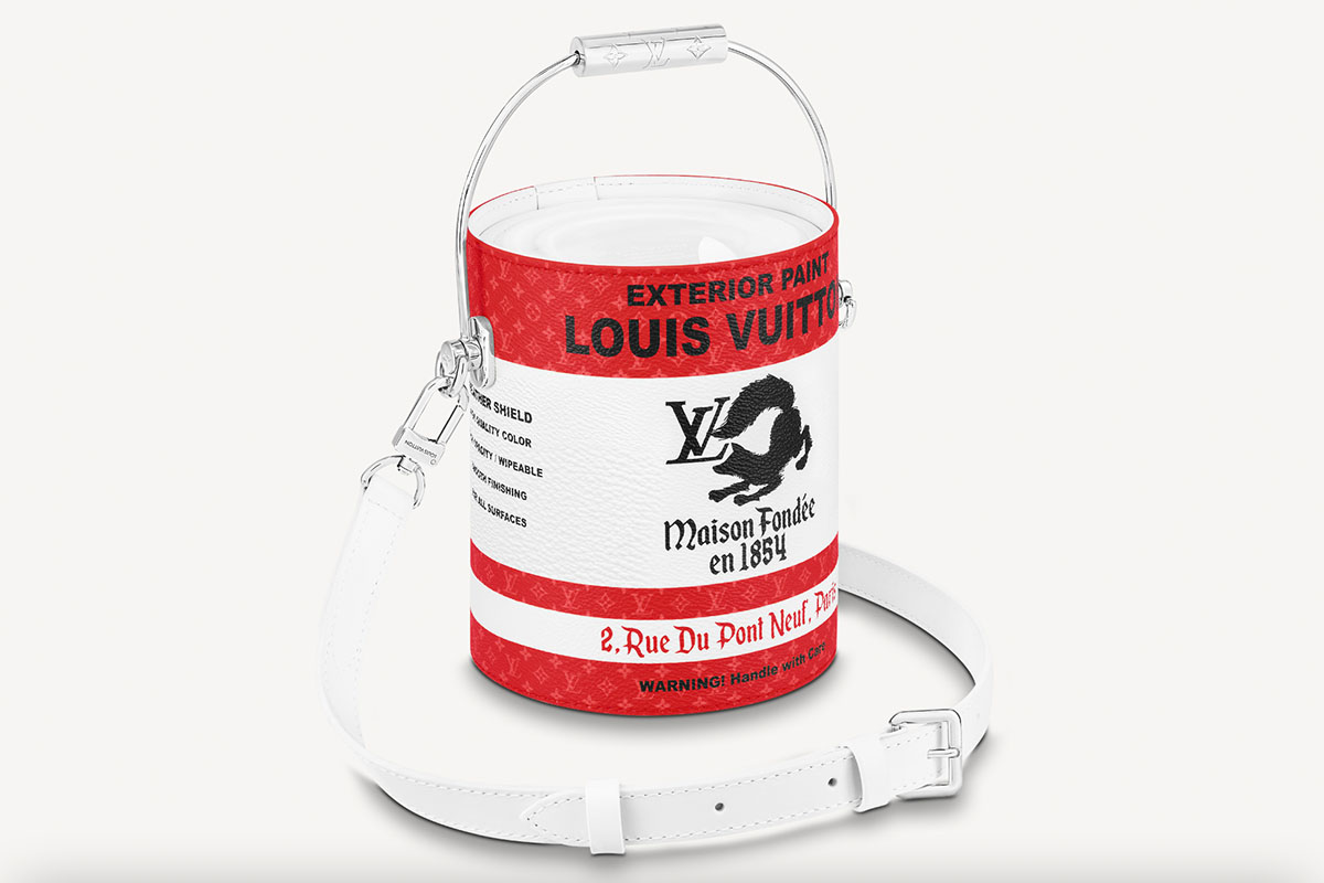 Louis Vuitton drops new Paint Can Bag as part of Virgil Abloh's