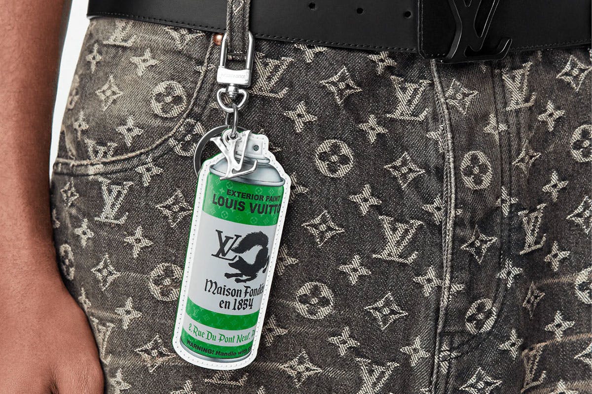 louis vuitton bag paint can