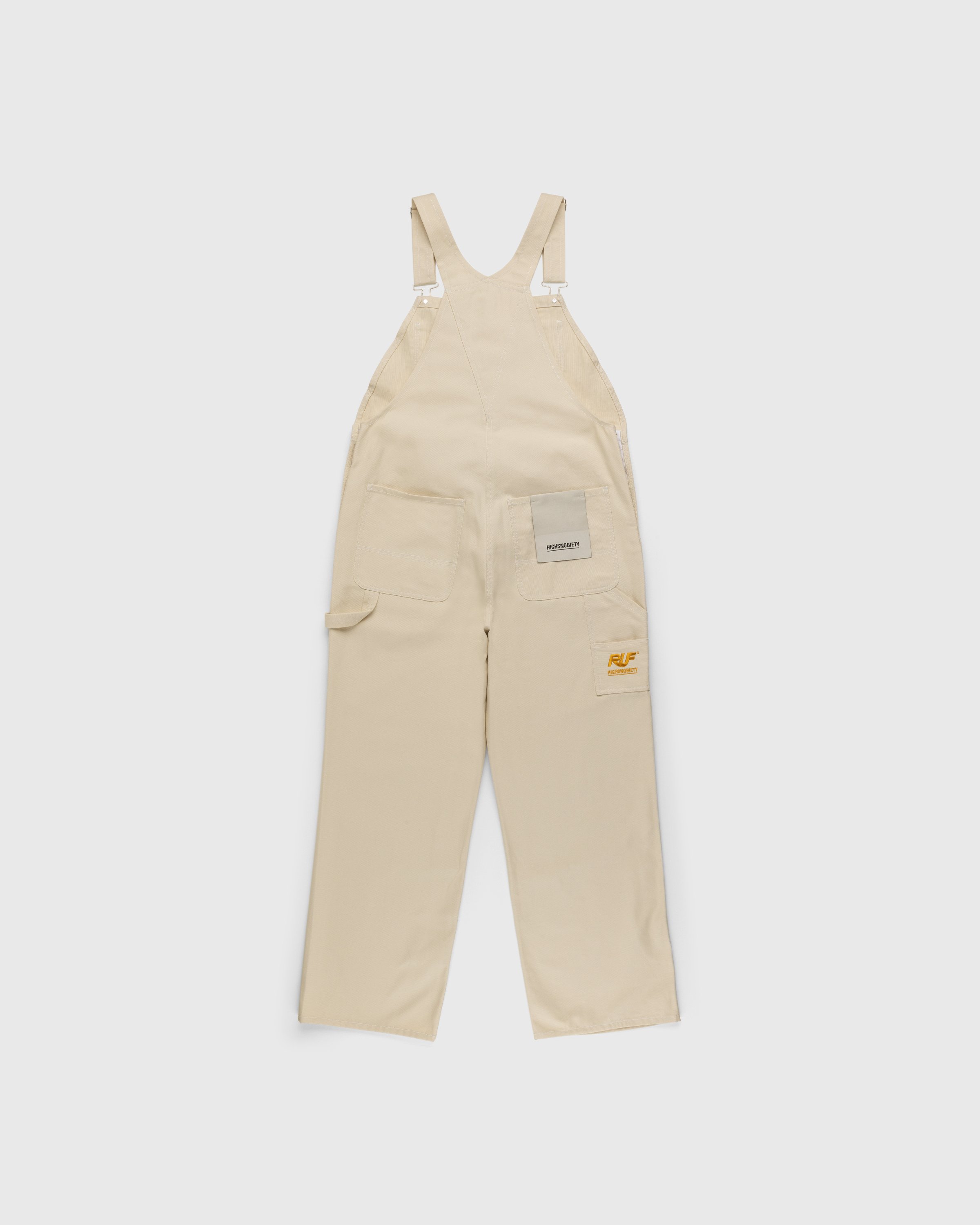 RUF x Highsnobiety - Cotton Overalls Natural - Clothing - Beige - Image 1