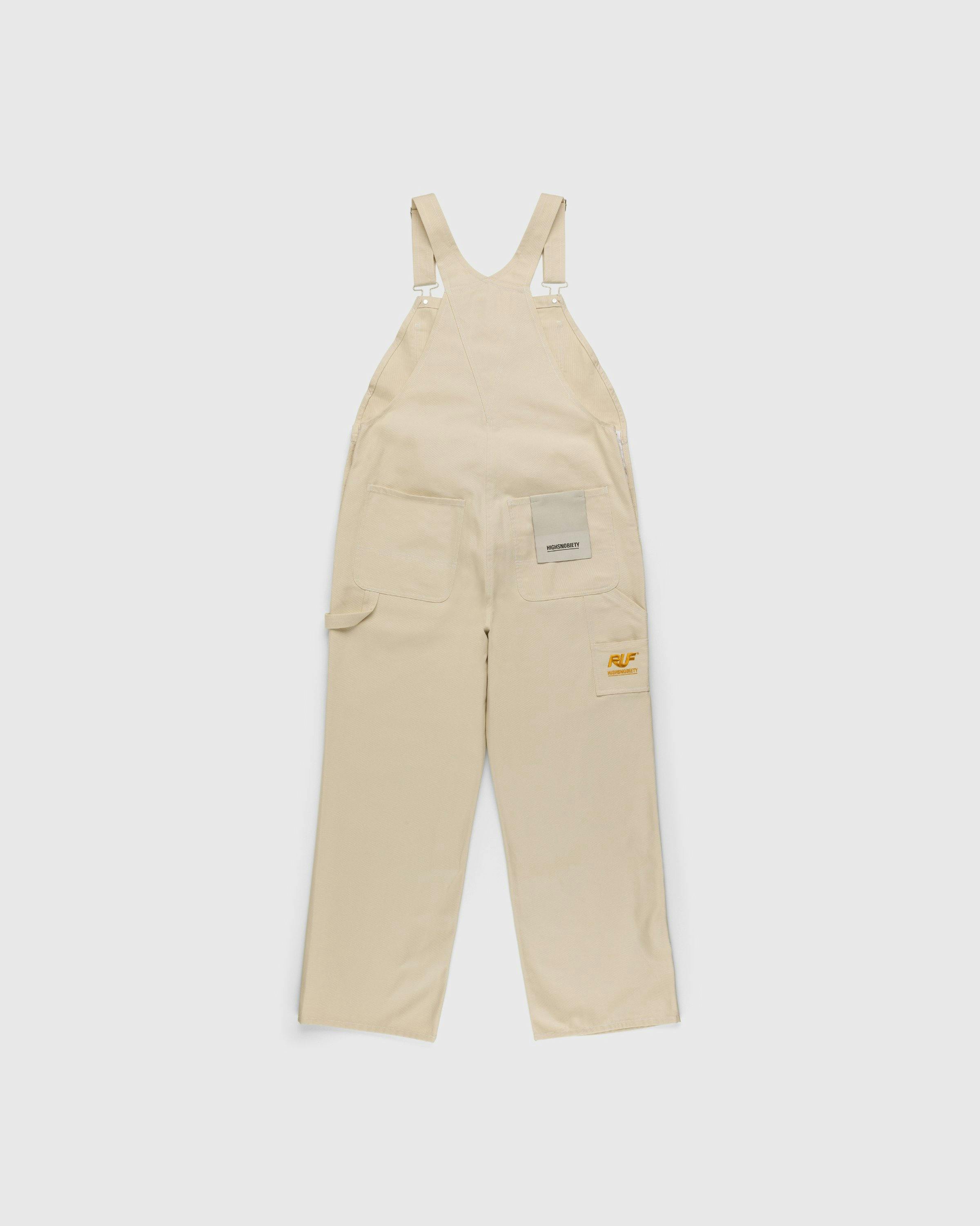 RUF x Highsnobiety - Cotton Overalls Natural - Clothing - Beige - Image 1