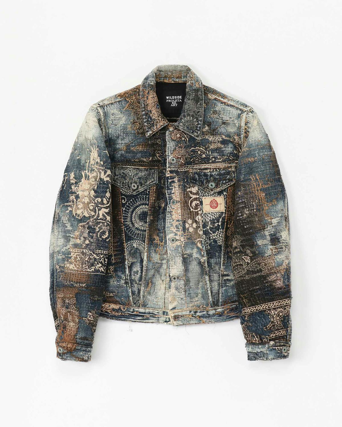 PROLETA RE ART x Yohji Yamamoto WILDSIDE Boro Jacket, Jeans