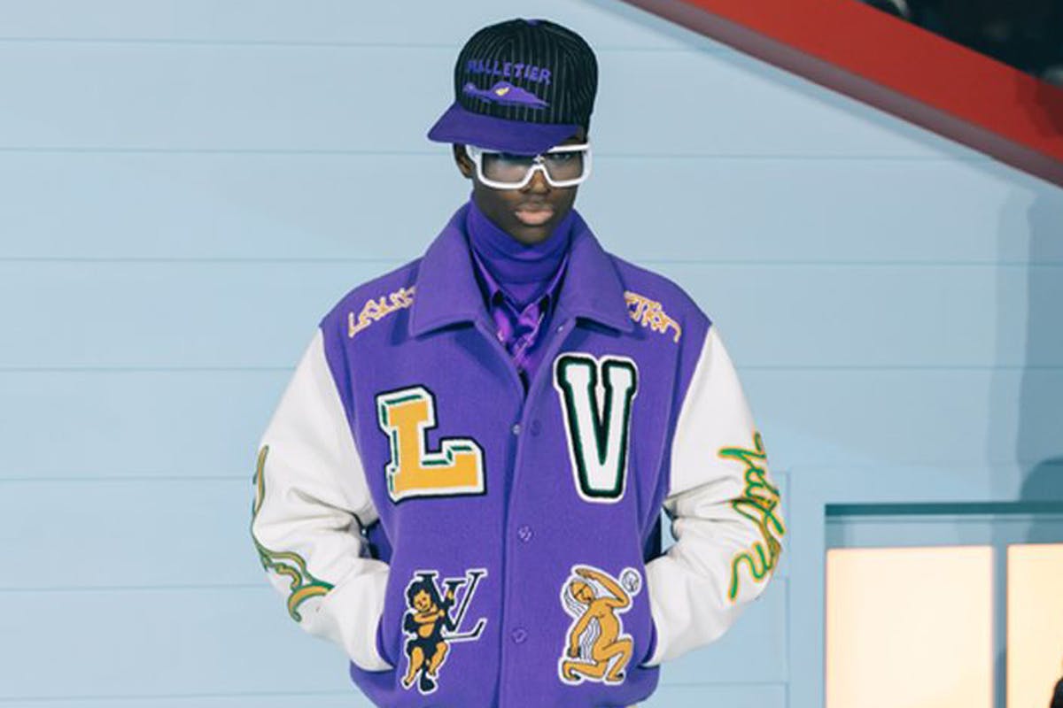 Louis Vuitton FW22 Varsity Jacket