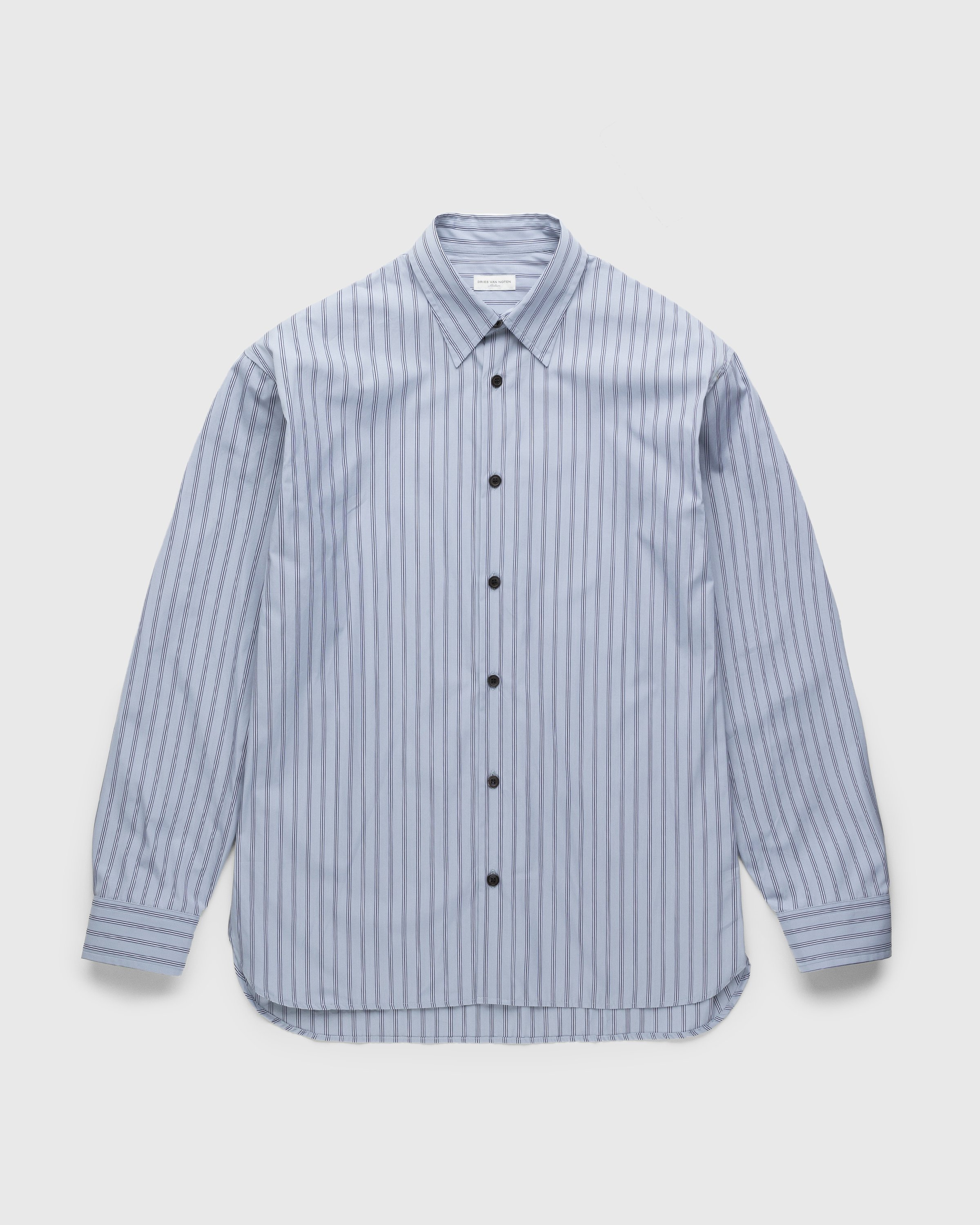 Dries van Noten - Croom Shirt Blue - Clothing - Blue - Image 1