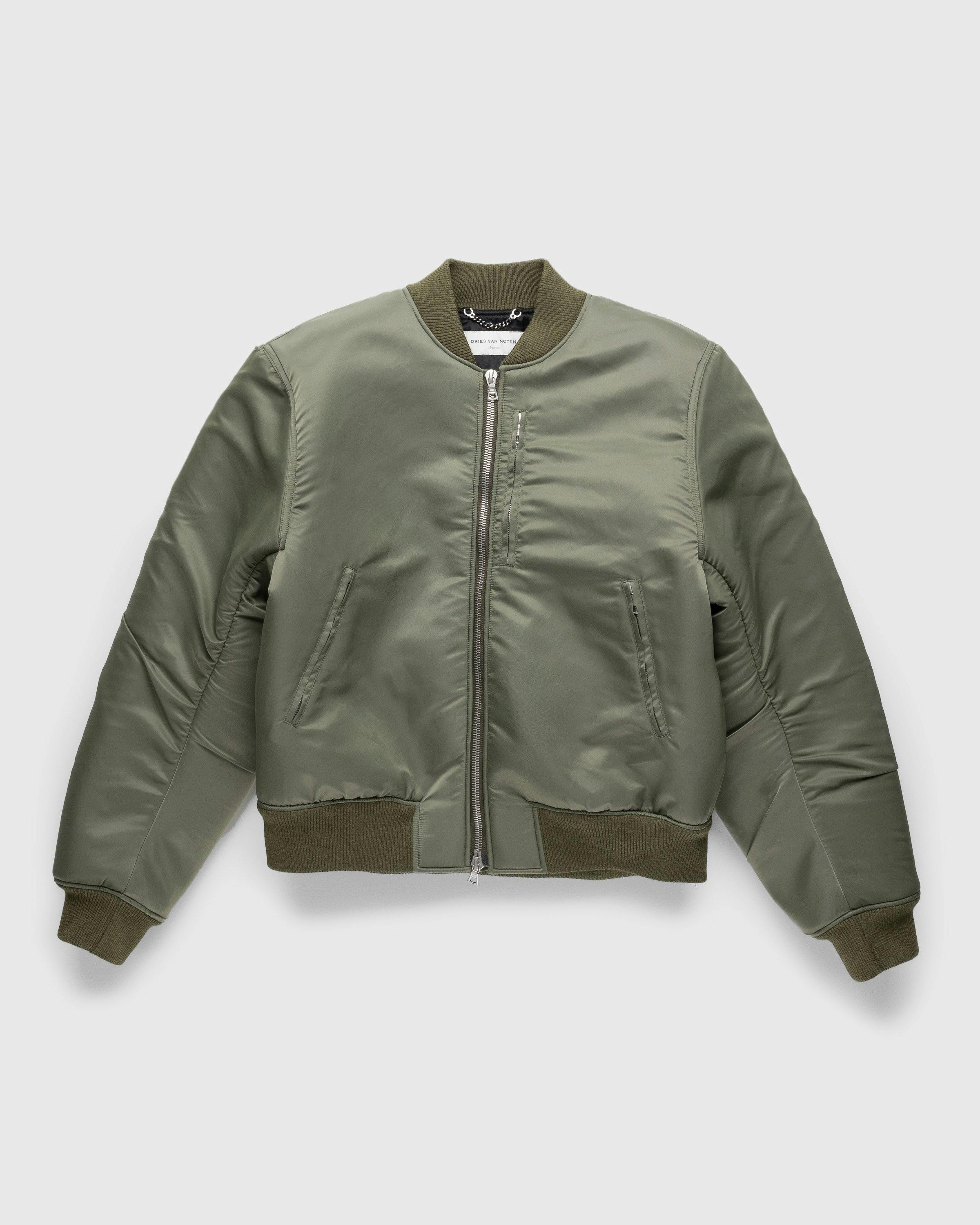 Dries van Noten - Verso Bomber Jacket Green - Clothing - Green - Image 1