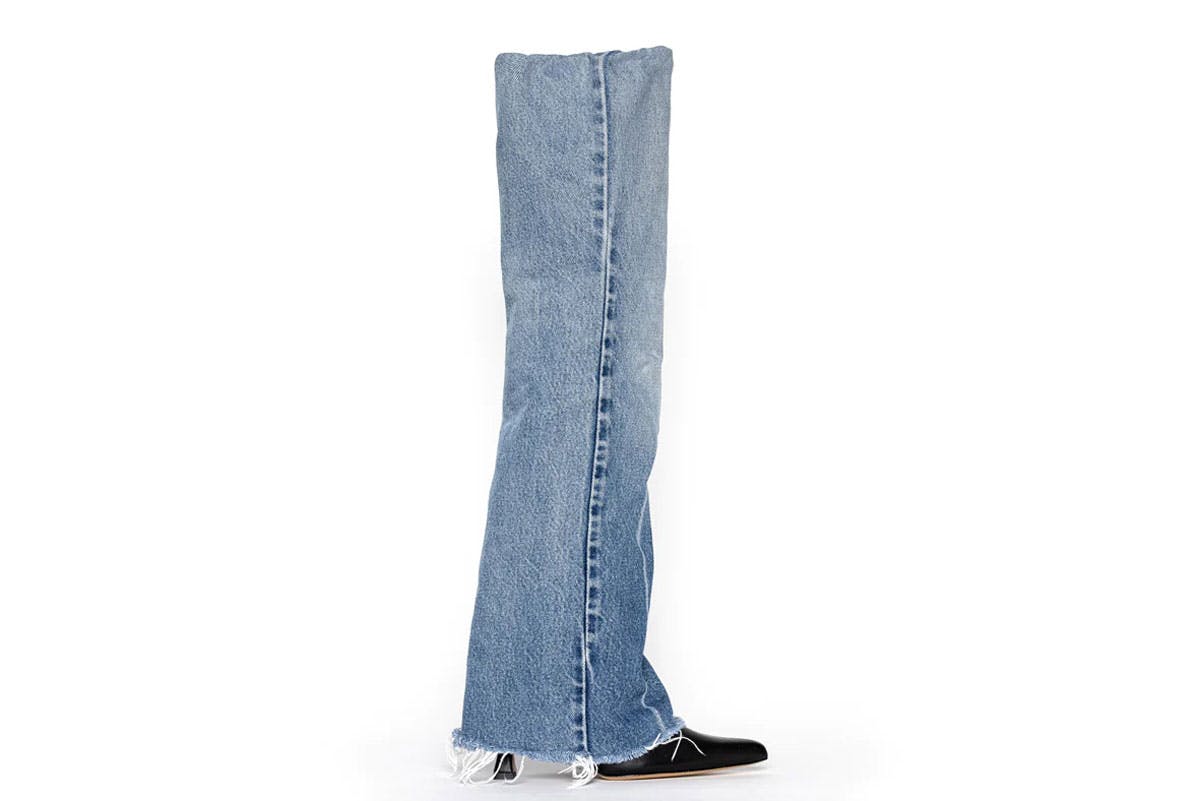 These lace-up jeans are the latest in weird denim styling