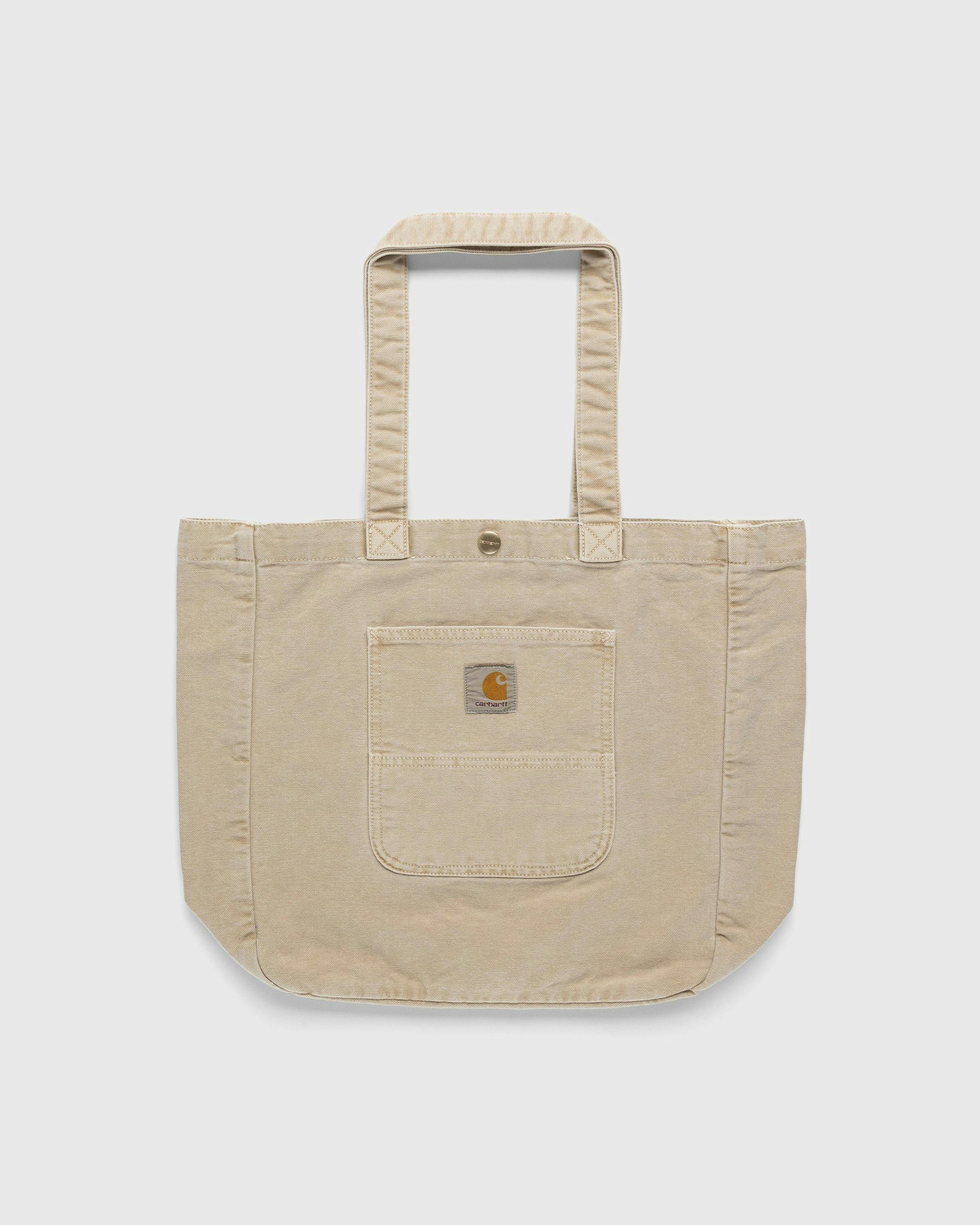 Carhartt WIP - Small Bayfield Tote Dusty Hamilton Brown Faded - Accessories - Brown - Image 1