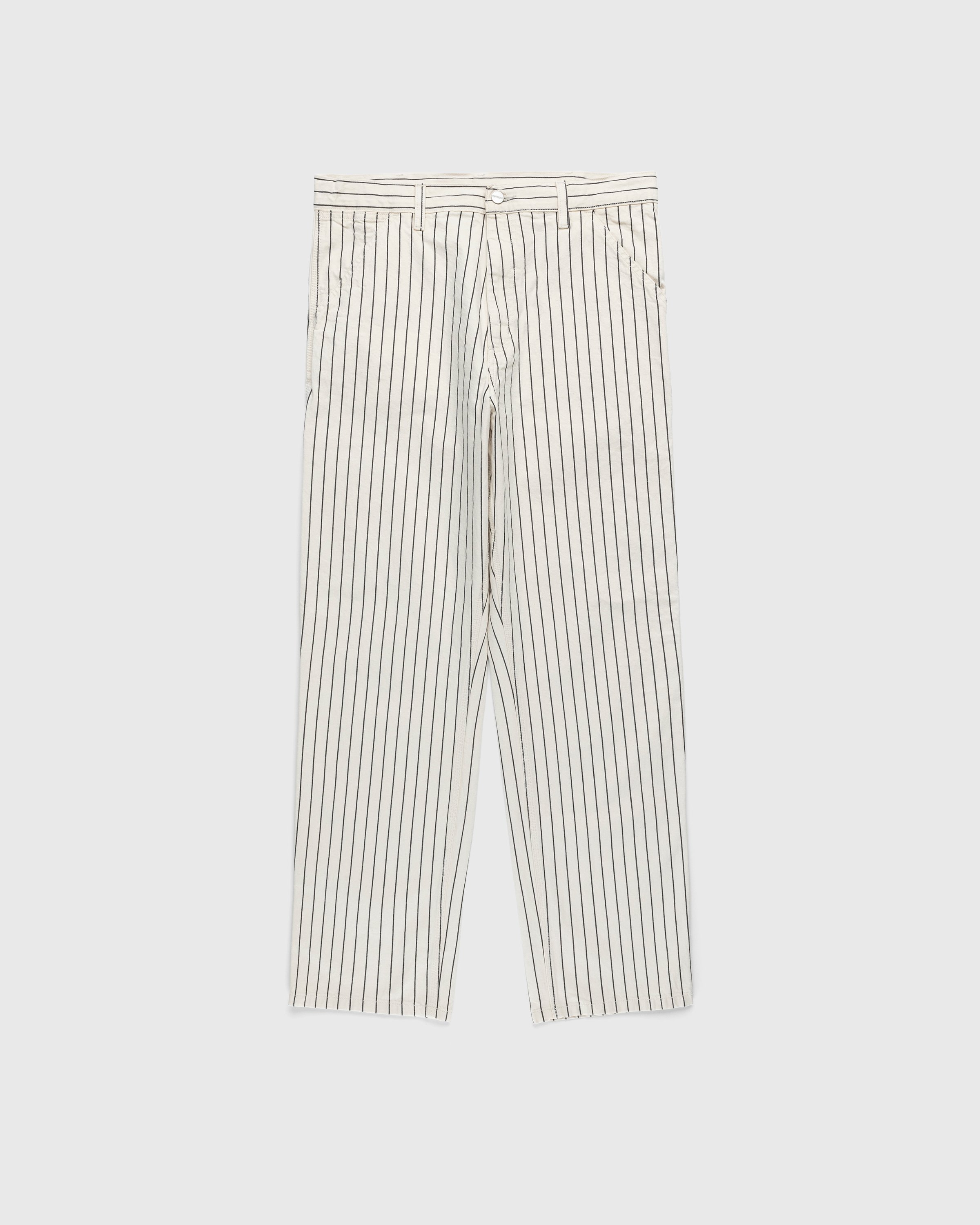 Carhartt WIP - Trade Single Knee Pant Wax/Black Rinsed - Clothing - White - Image 1
