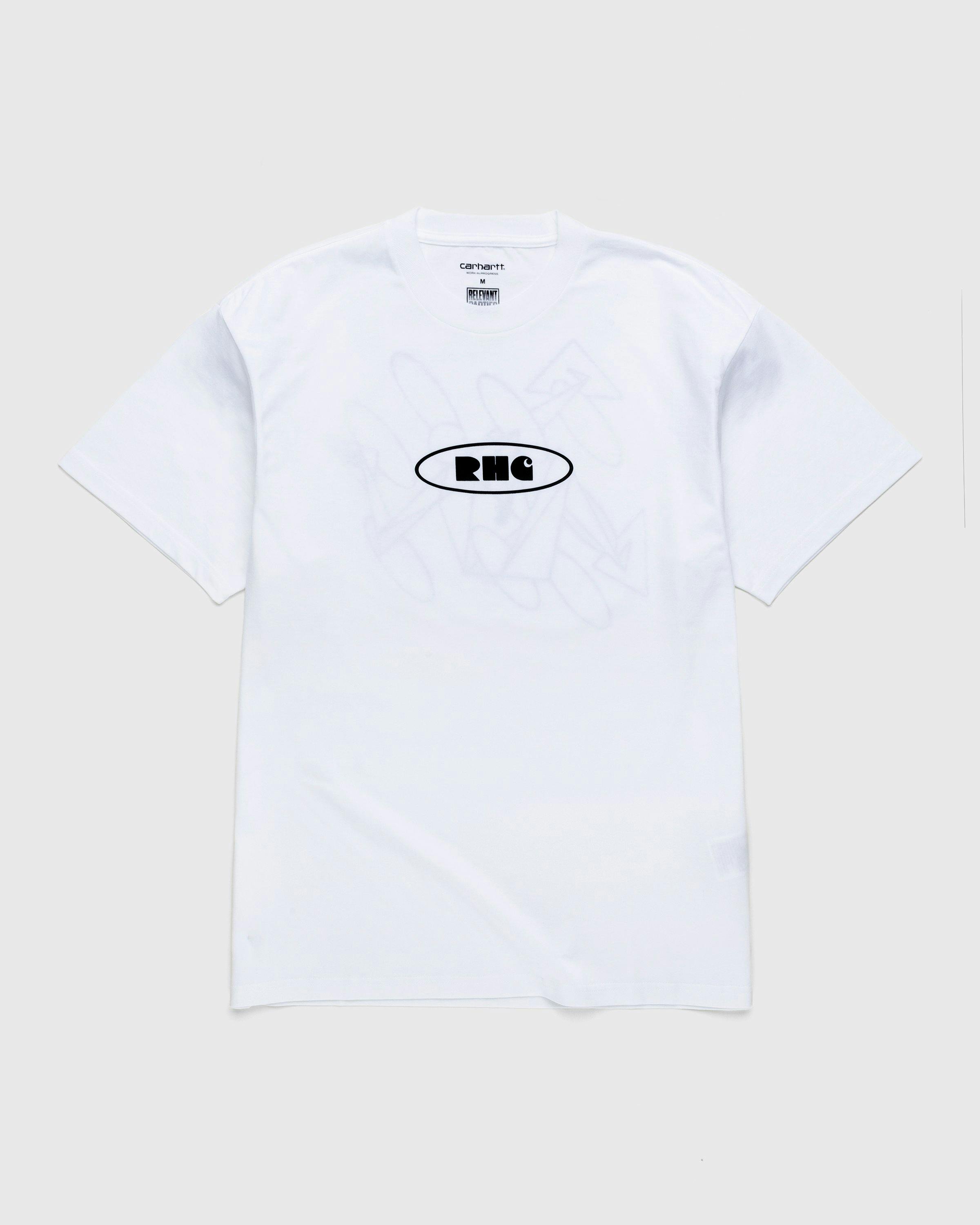 Carhartt WIP - Rush Hour T-Shirt White/Black - Clothing - White - Image 1