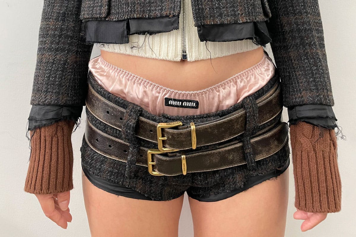 Taking Miu Miu's FW22 Shorts Set For a Test Drive