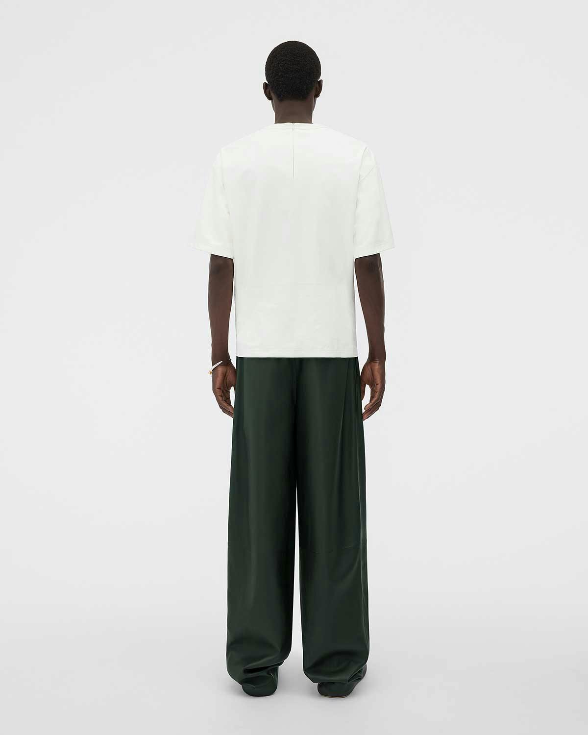 Bottega Veneta's Trompe L'oeil Leather Jeans & Shirts Ain't Cheap