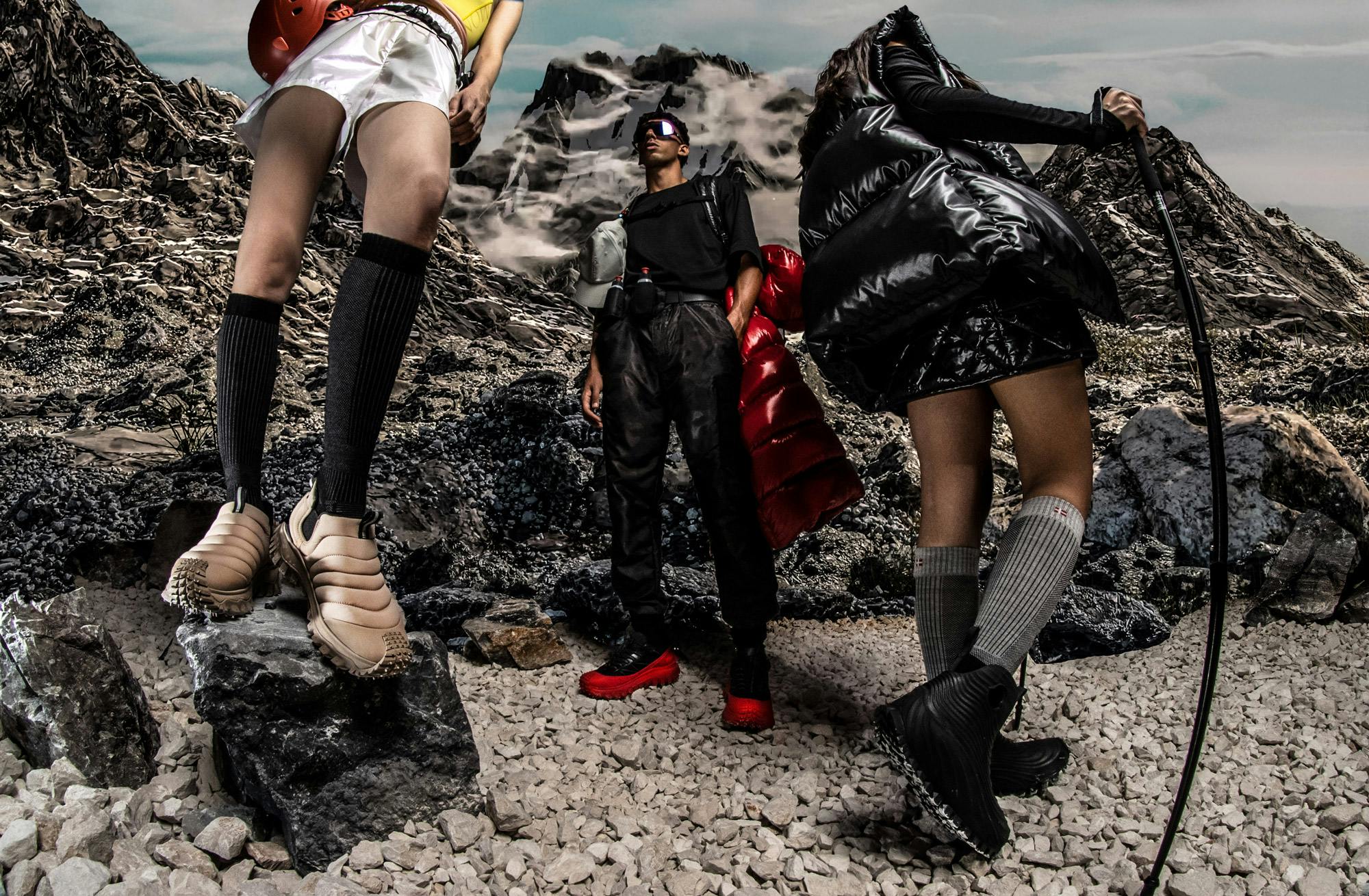 Moncler Wants You to Get a Grip: Trailgrip Lookbook