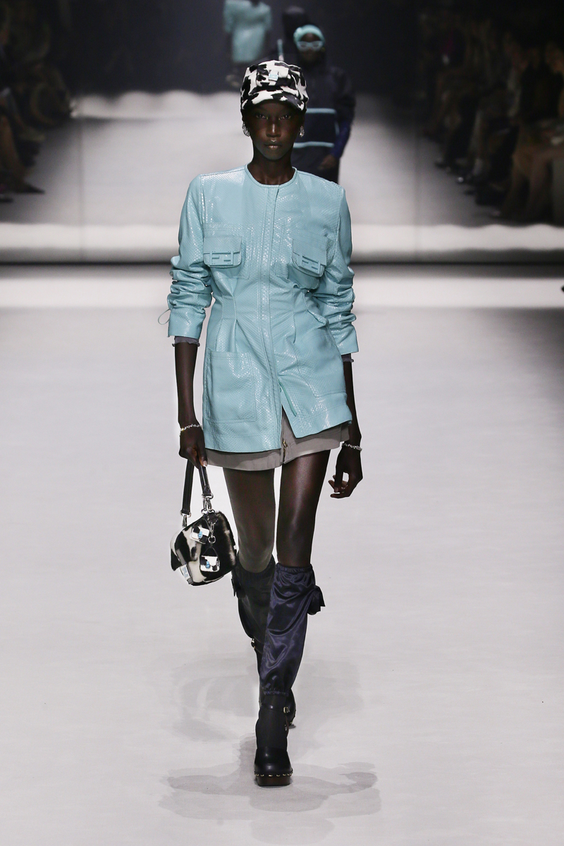 Fendi Launches Tiffany Blue Baguette Bags