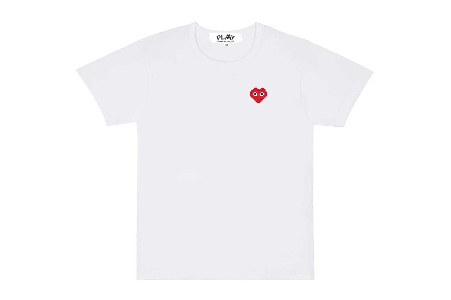 CDG Play's Invader Collab Includes Pixelized Heart Logo