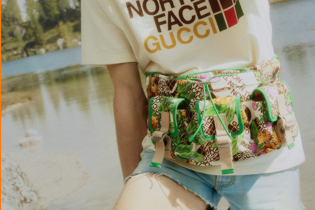 Gucci The North Face collection at Selfridges