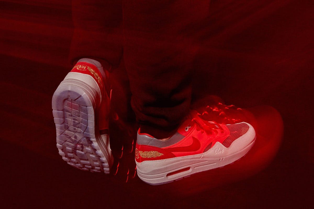 CLOT Nike Air Max 1 KOD Solar Red Release Date