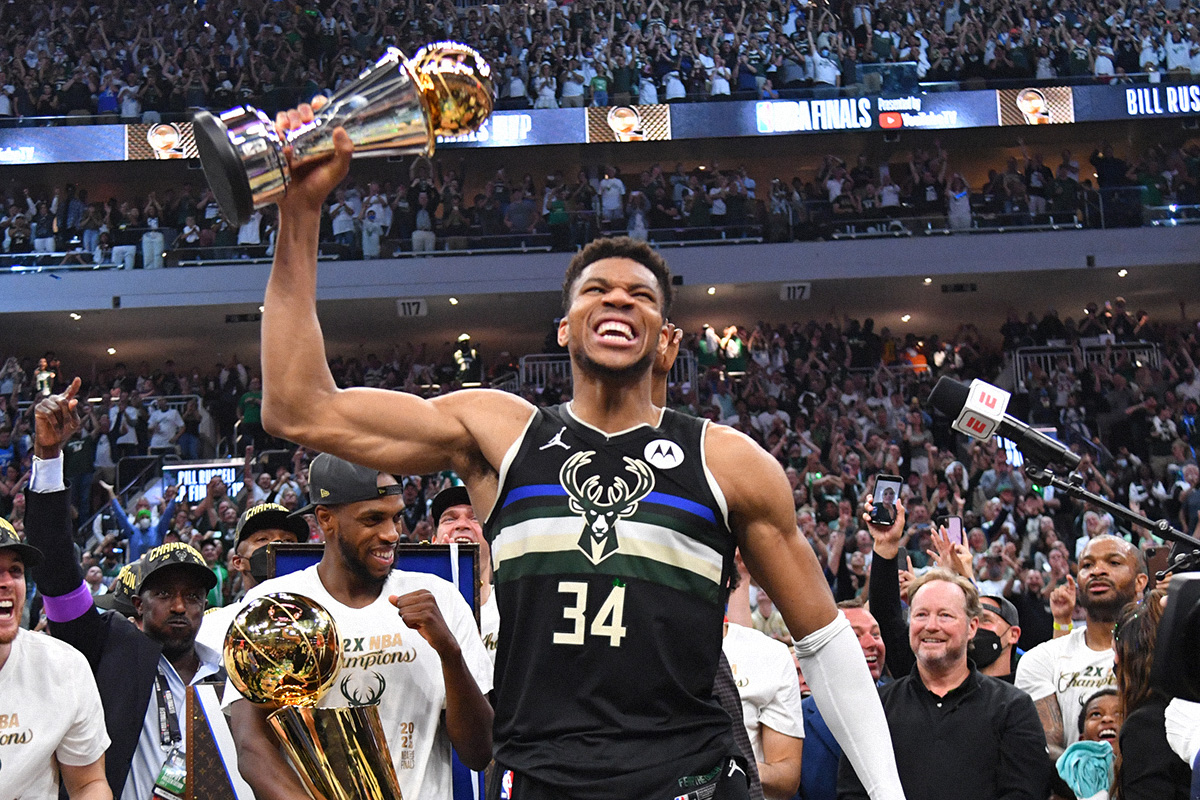 Giannis' NBA Finals Win Adds to the Legend of the Black Air Force 1