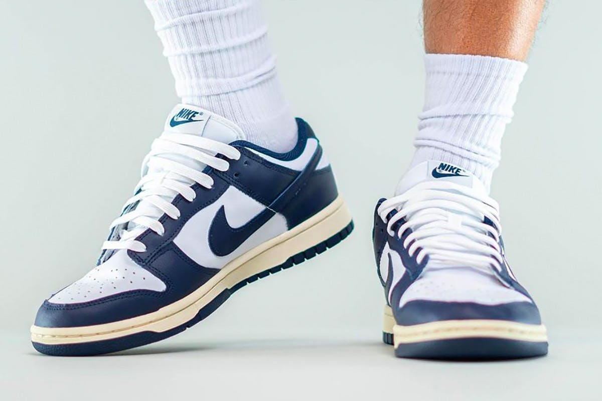 Nike traz o Dunk Low 'Vintage Navy' de novo – Sneaker Sul