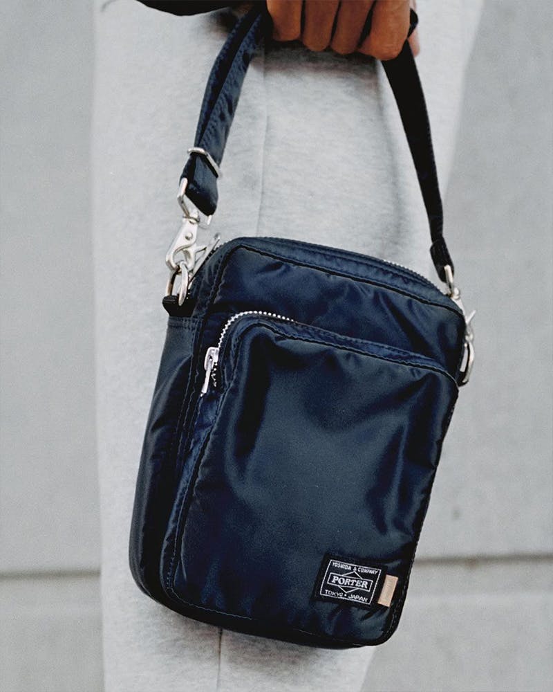 Porter-Yoshida & Co. x Takashi Murakami Nylon Shoulder Bag - Blue