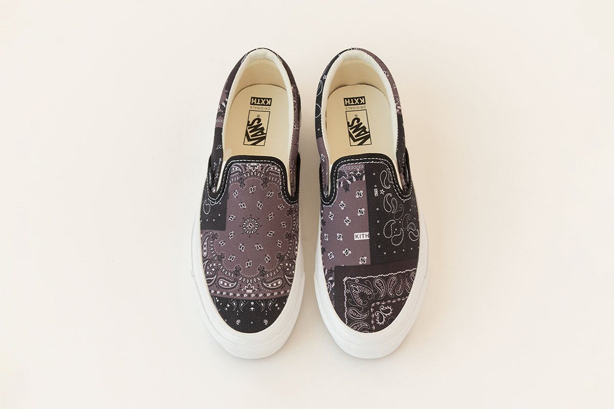 Kith x Vans Vault OG Classic Slip-On LX: Images & Release Info