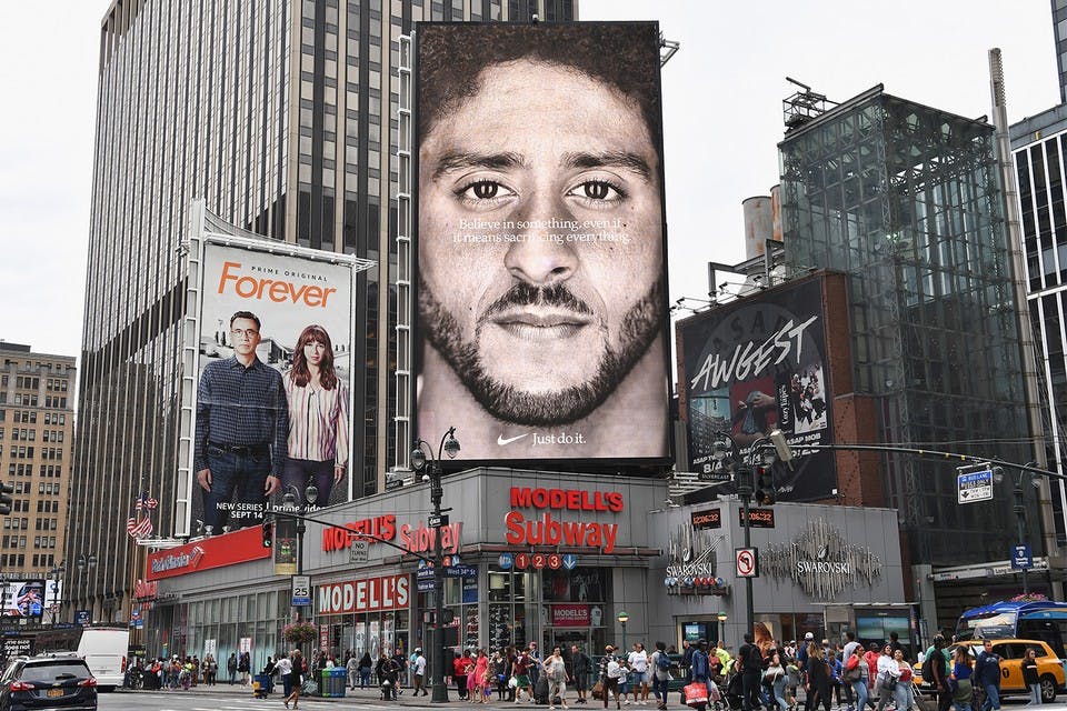 nike kaepernick one year later Colin Kaepernick