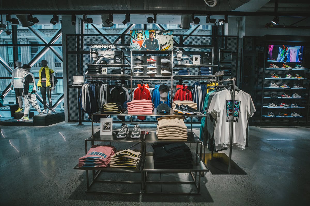 The Puma Flagship Store on 5th Avenue