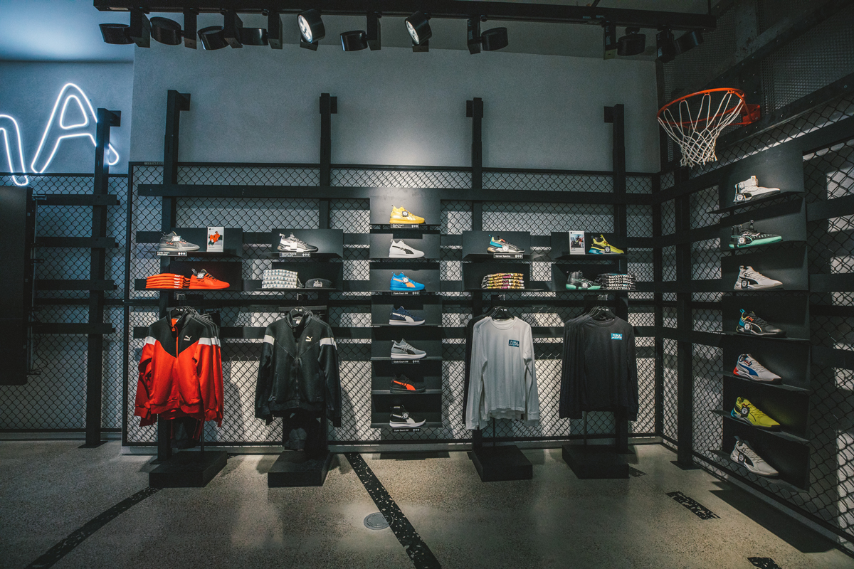 PUMA flagship store in New York City: steel-and-glass design - seele