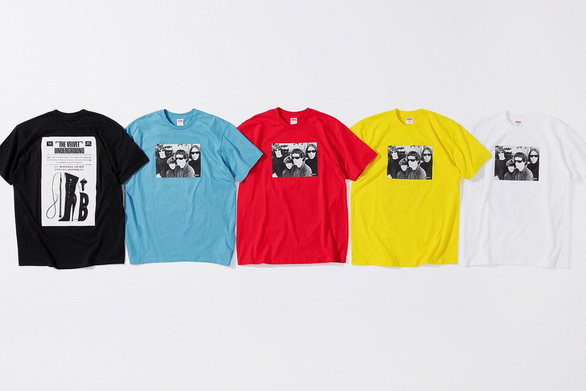 Supreme Pays Homage to The Velvet Underground in New FW19 Collab