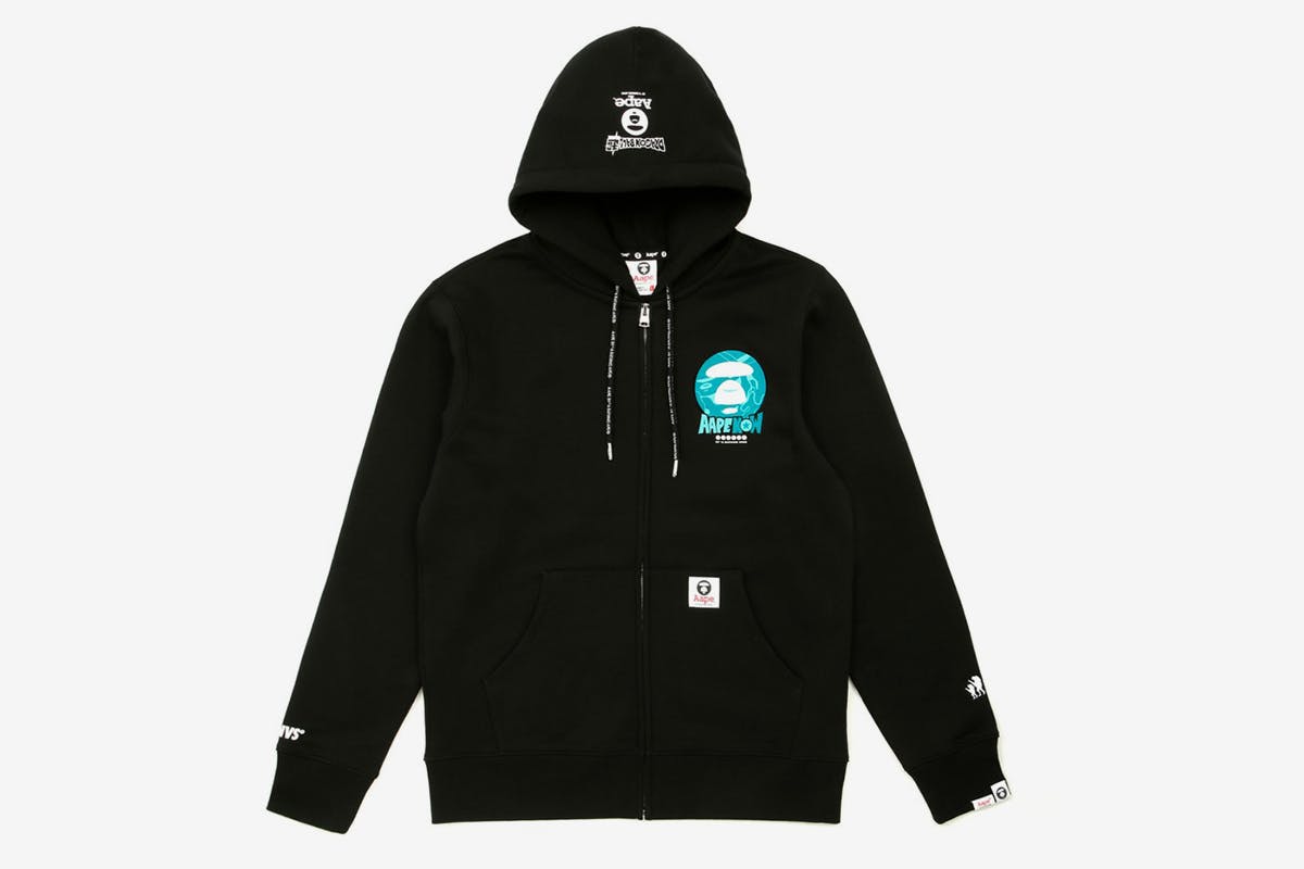 AAPE by A Bathing Ape Dragon Ball Super Broly hoodie black