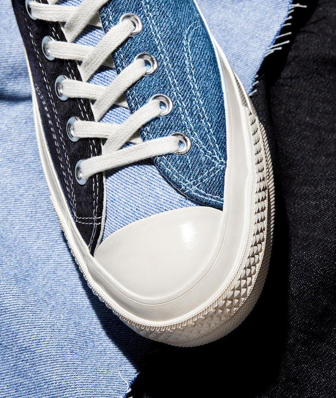 converse renew tri panel denim chuck 70 Converse Chuck 70 sustainability