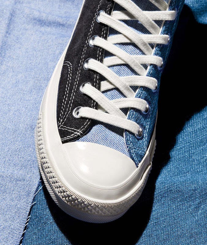 converse renew tri panel denim chuck 70 Converse Chuck 70 sustainability