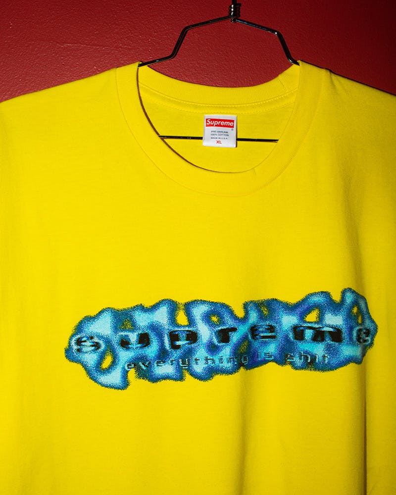 Supreme Everything Is Sh!t￼ T Shirt￼ Yellow Large SS20