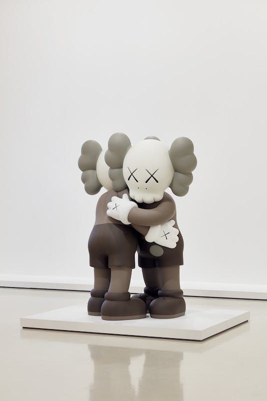 KAWS Grey Companion Keyring Keychain NGV