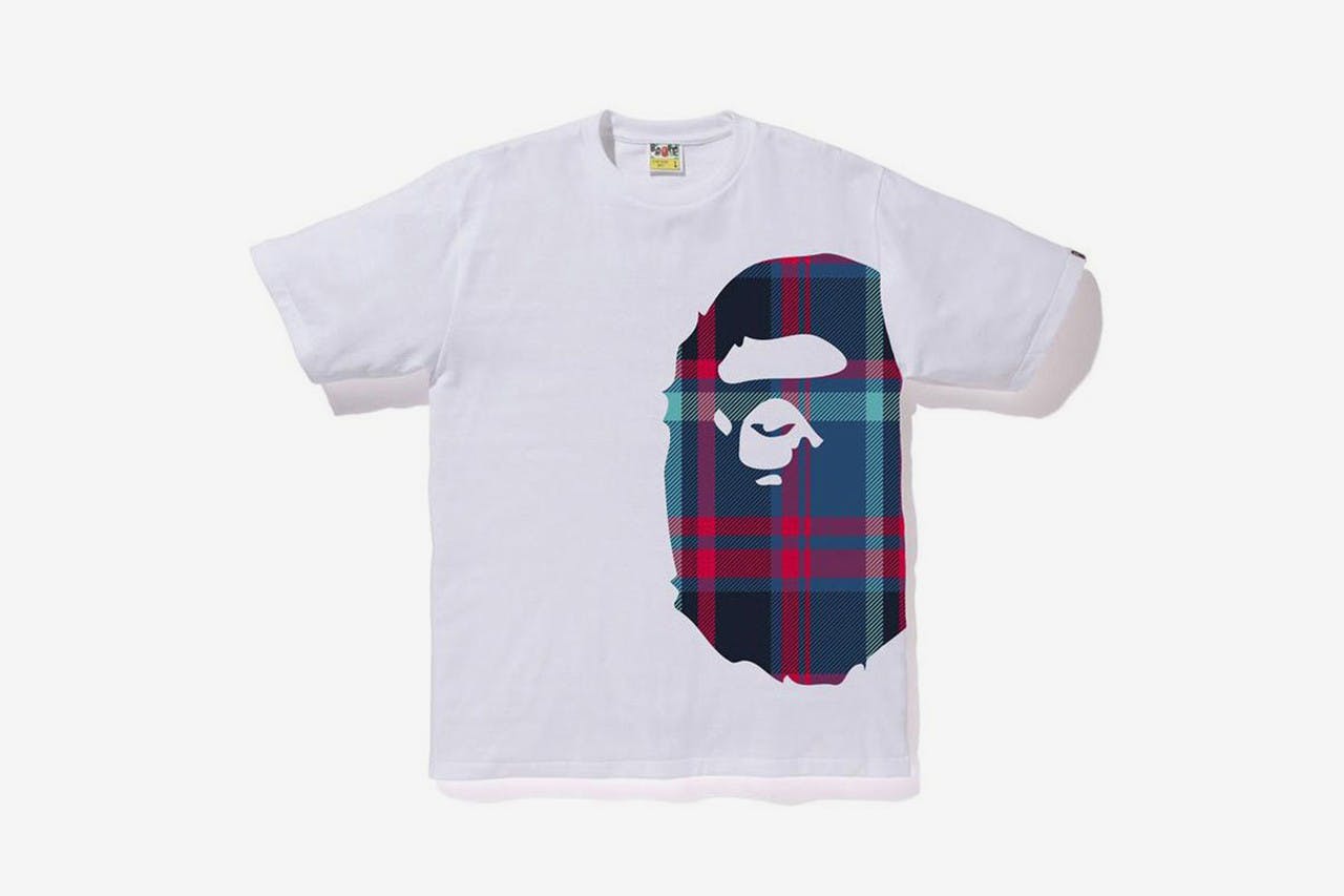 bape burberry check collection