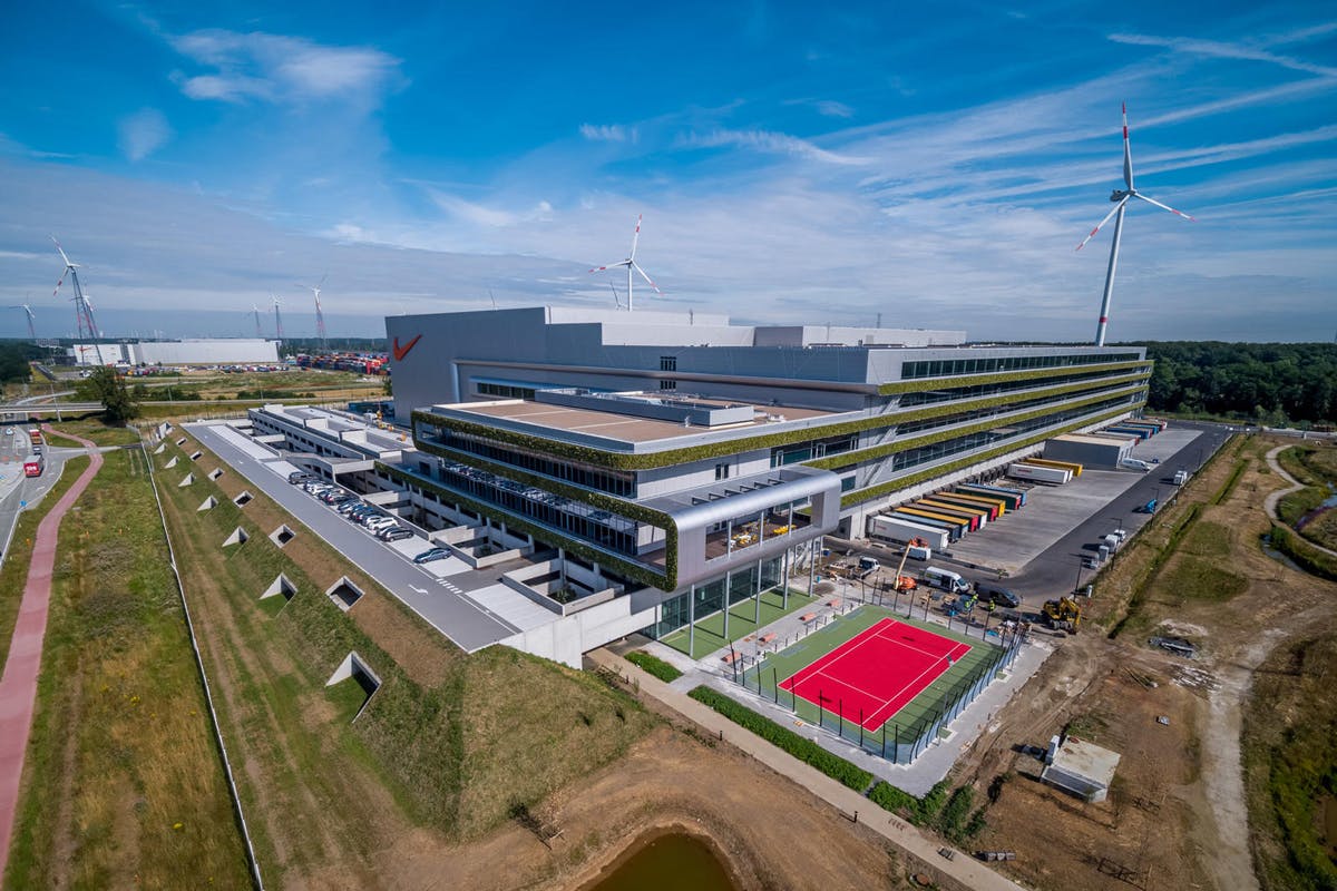 nike renewable energy center sustainability