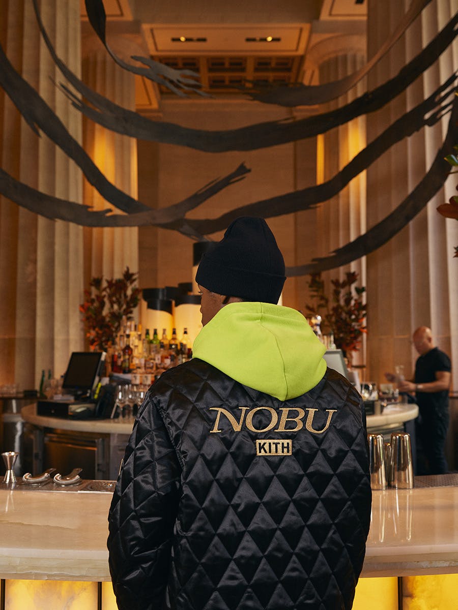 KITH Nobu hoodie jacket beanie