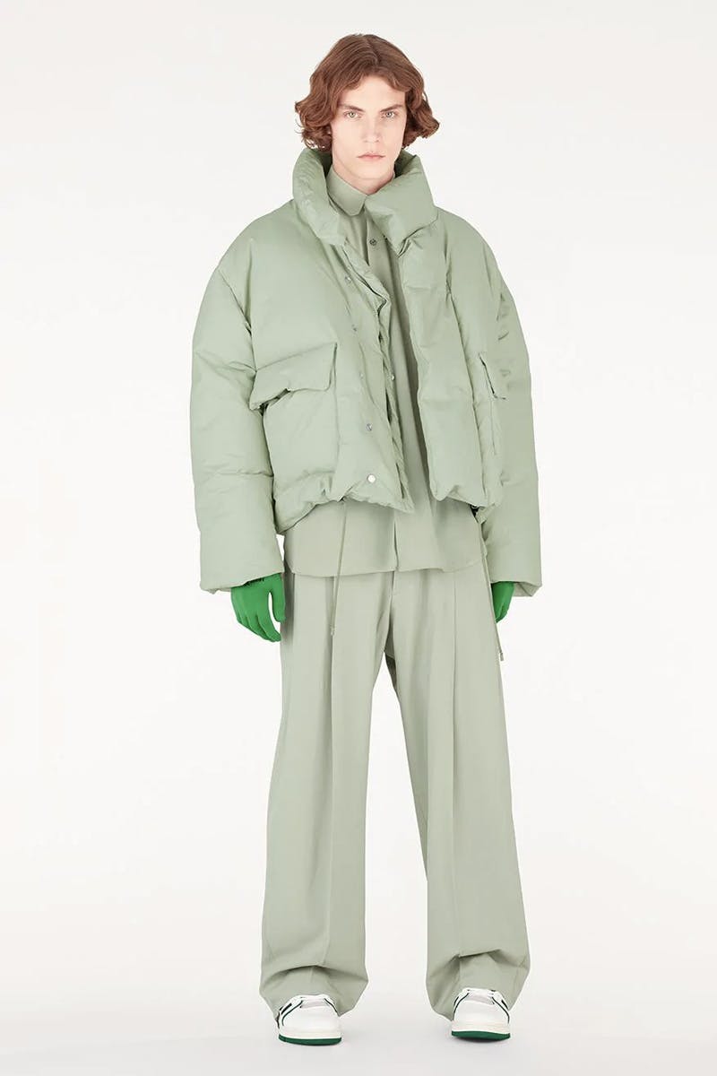 LOUIS VUITTON Green Utility Cargo Pants Green Virgil Abloh