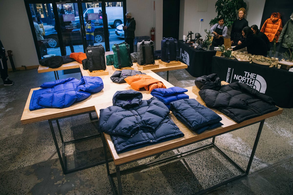 the north face purple label launch