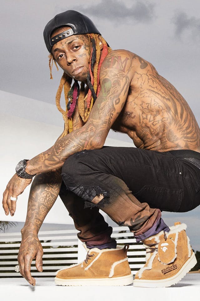 bape ugg lil wayne campaign