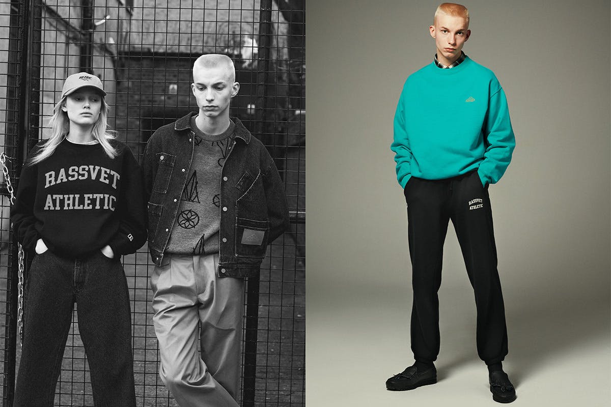 paccbet hi tec sportswear capsule collection Gosha Rubchinskiy Rassvet Russell Athletic